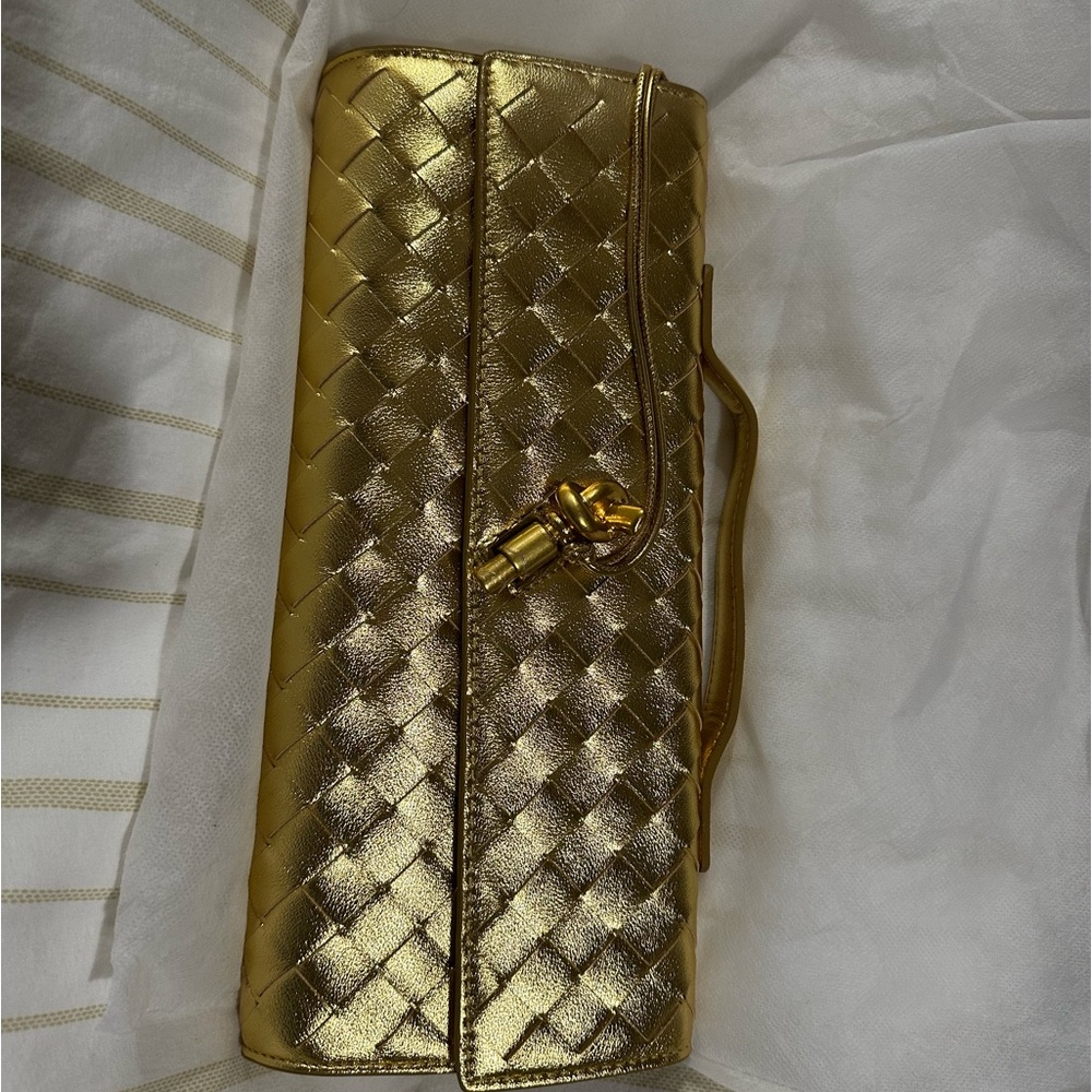 Tiffany & Fred Gold Clutch